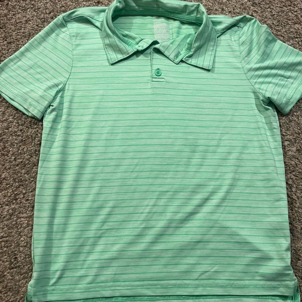 All in Motion Mint Green Polo Shirt for Kids